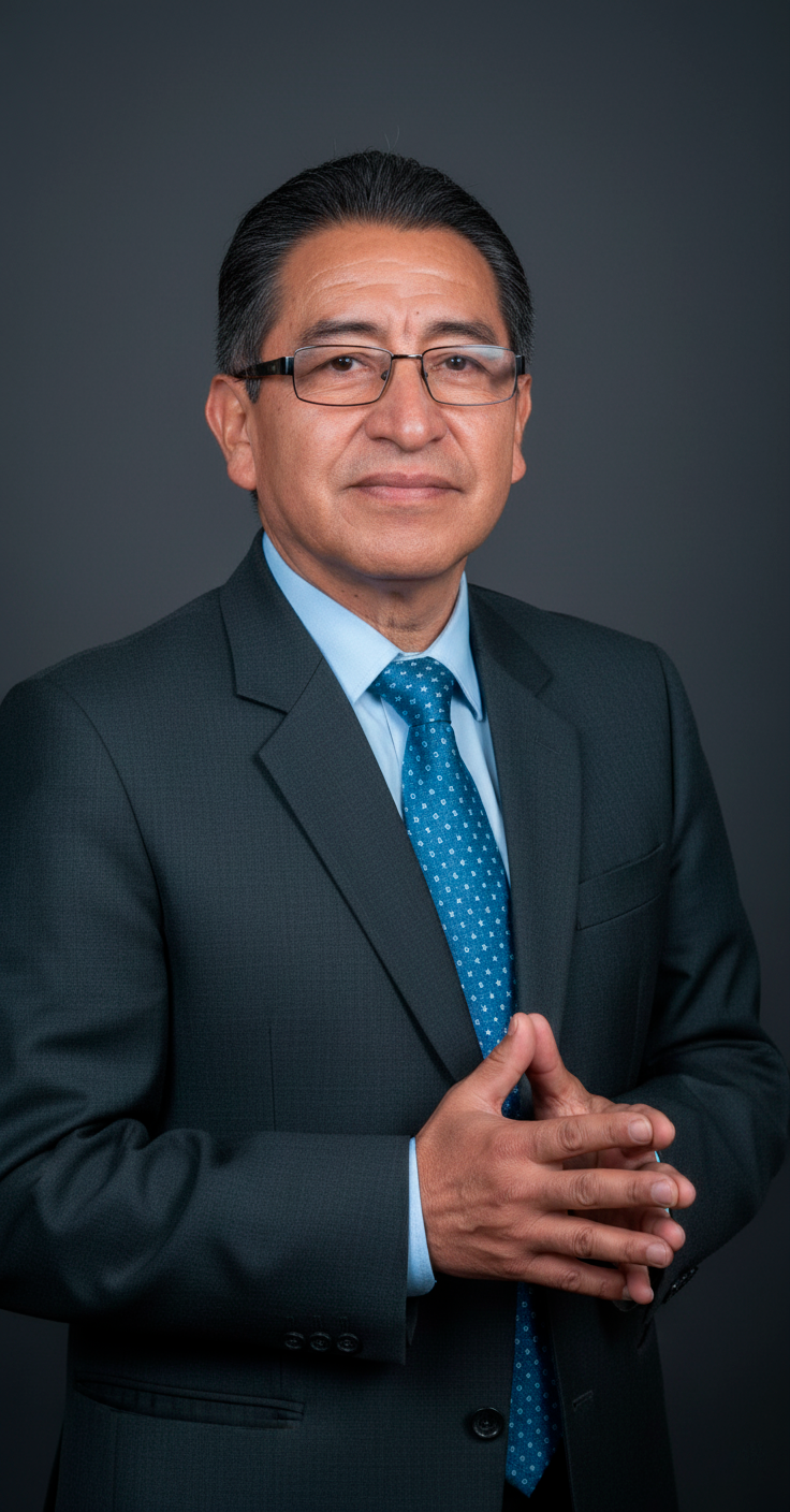 Foto del director de la Carrera de Historia, Ramiro Fernández Quisbert