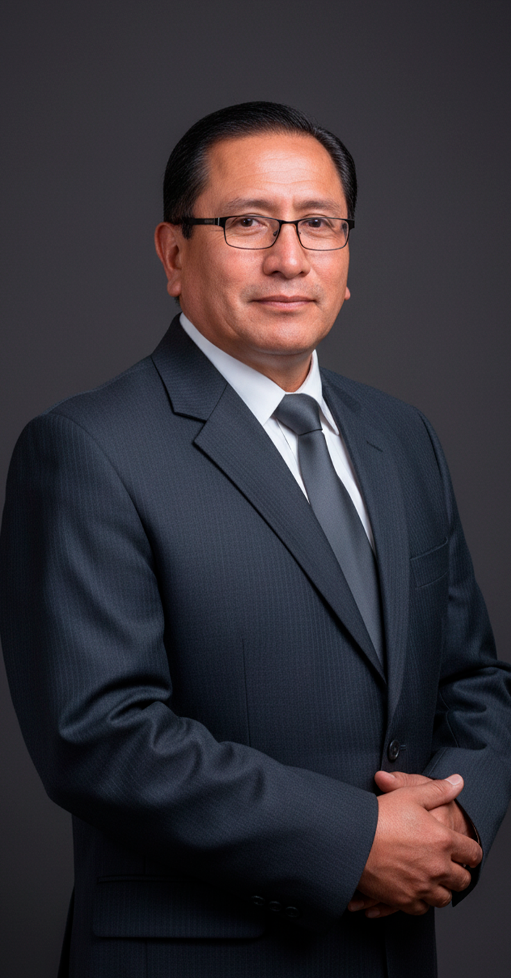 Director de la Carrera de Lingüística e idiomas. Rodolfo Durám Mollinedo